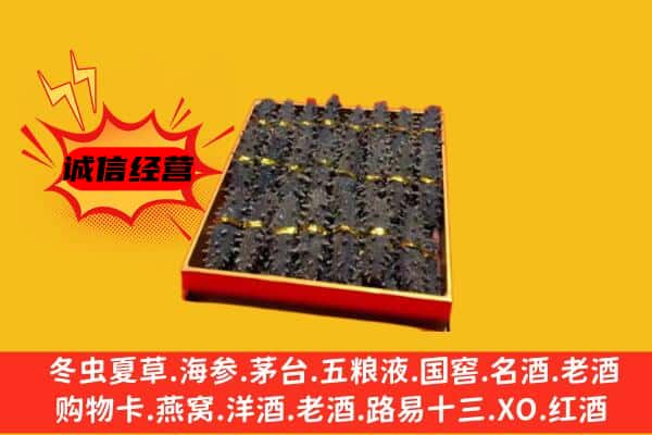 信宜市回收海参